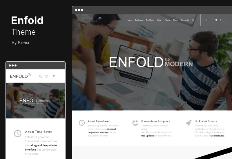 Enfold Theme - Tema WordPress Serbaguna yang Responsif