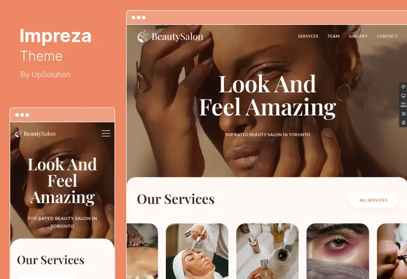 Tema Impreza - Situs WordPress dan Tema Pembuat WooCommerce