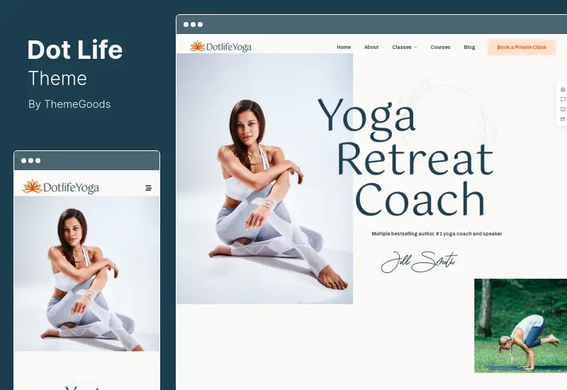 Tema DotLife - Pelatih Kursus Online Tema WordPress