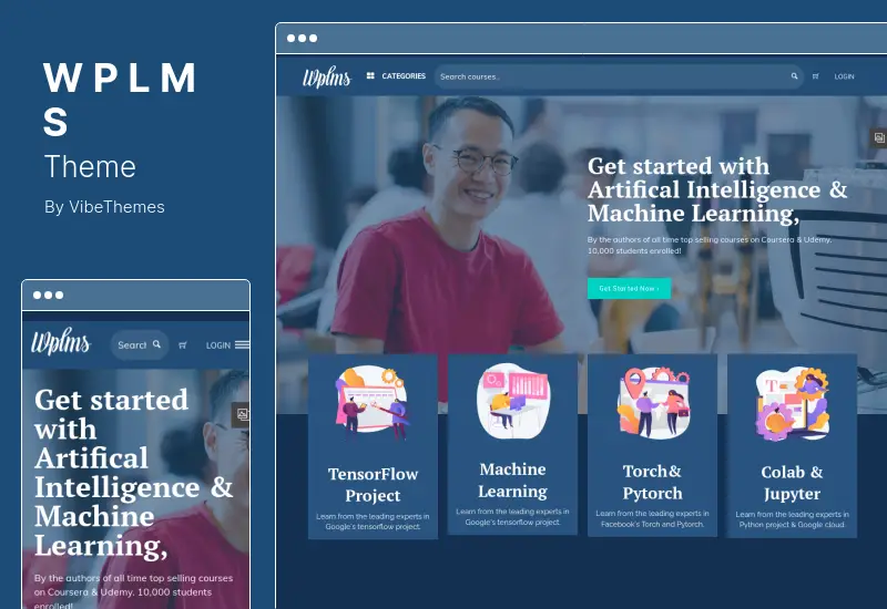 Tema WPLMS - Sistem Manajemen Pembelajaran untuk Tema WordPress