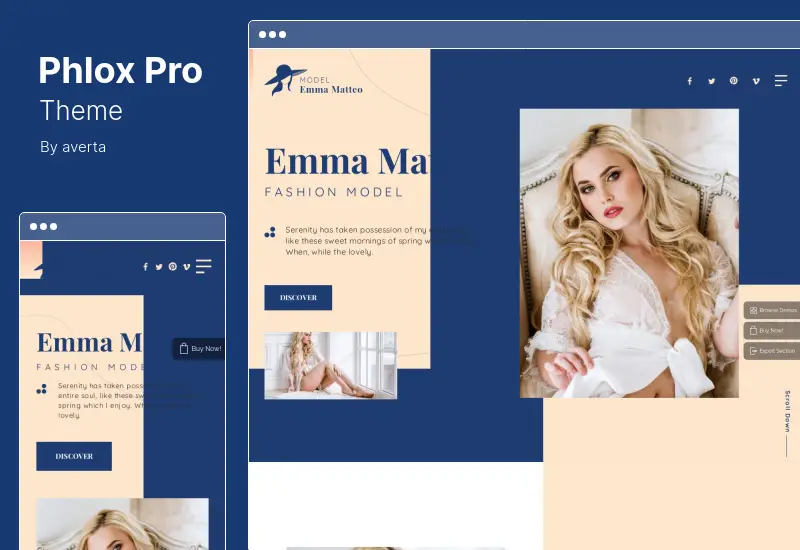 Tema Phlox Pro - Tema WordPress Serbaguna Elementor