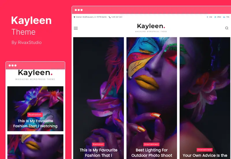 Tema Kayleen - Tema WordPress Blog & Majalah