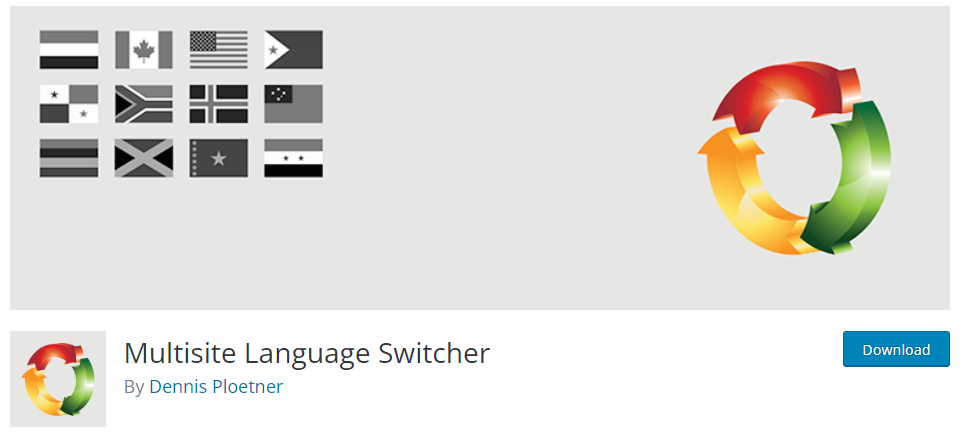 conmutador de idioma multisitio