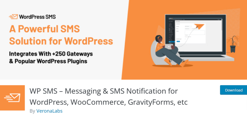 Complemento wp-sms-wordpress-sms