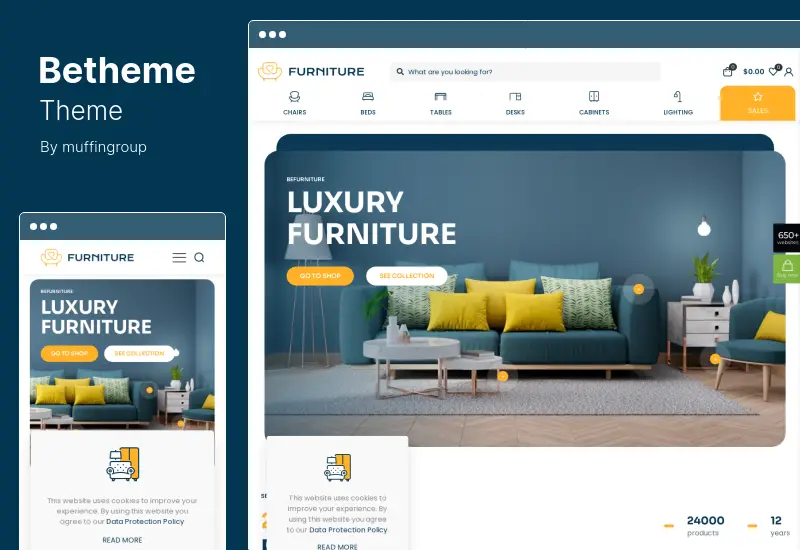 Motyw Betheme — responsywny, uniwersalny motyw WordPress i WooCommerce