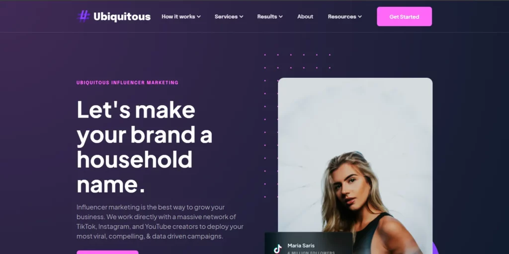 Ubiquitous : les meilleures agences de marketing d'influence