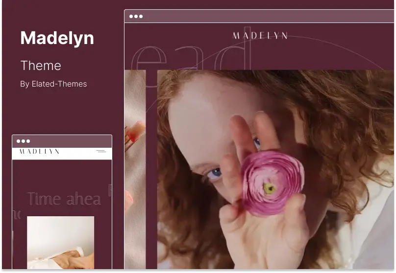 Madelyn Theme - ธีม WordPress สร้างสรรค์ที่หรูหรา