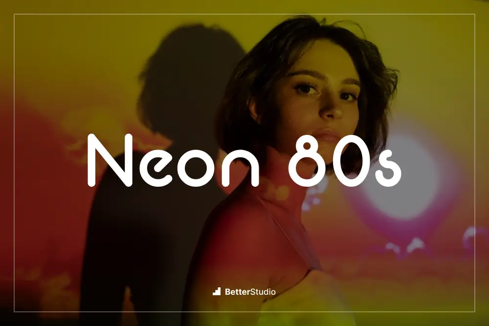 Neonowe lata 80-te -