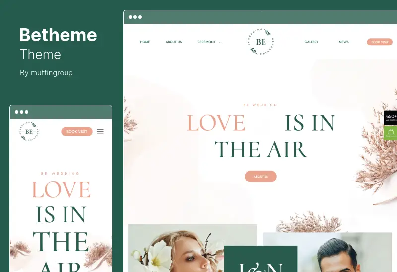 ธีม Betheme - WordPress อเนกประสงค์และธีม WooCommerce ที่ตอบสนอง