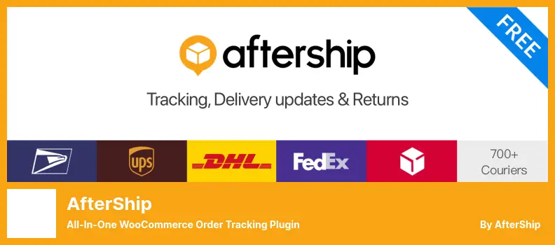 ปลั๊กอิน AfterShip - ปลั๊กอินการติดตามคำสั่งซื้อ WooCommerce แบบ All-In-One