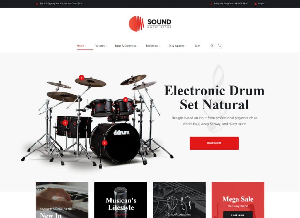 Sounder - Tema WordPress Stasiun Radio Internet Online