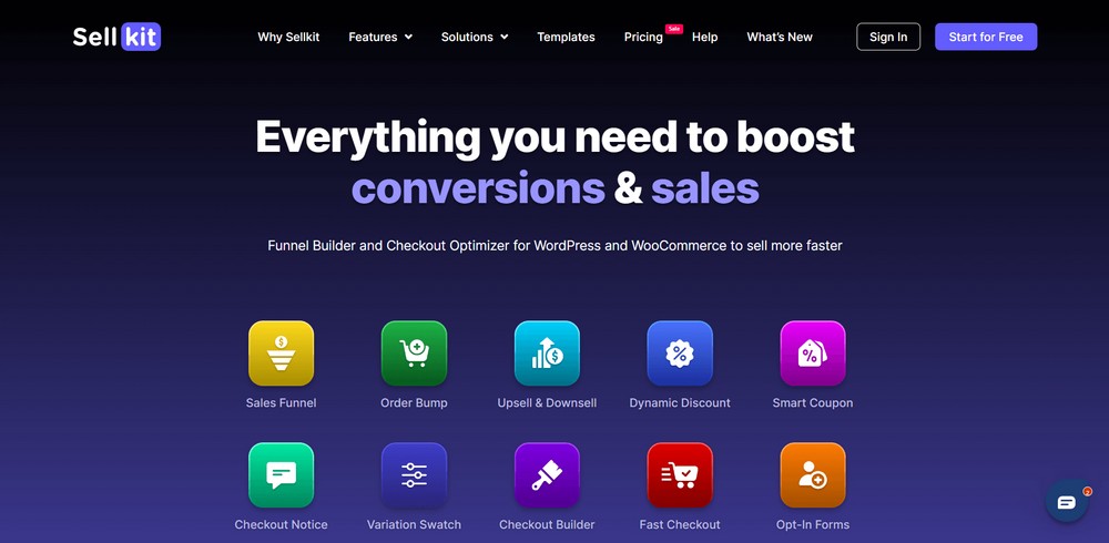 SellKit Funnel Builder Checkout-Optimierer für WooCommerce