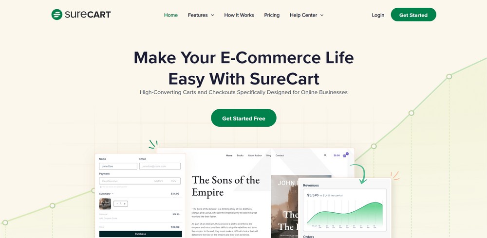 SureCart E-Commerce-Lösung für WordPress