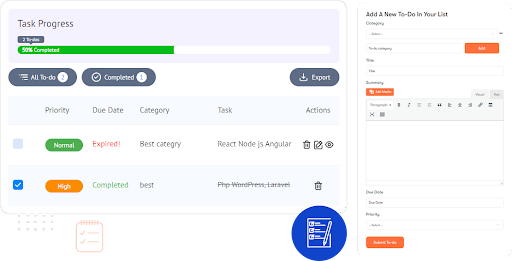 ปลั๊กอิน BuddyPress สำหรับรายการสิ่งที่ต้องทำของผู้ใช้