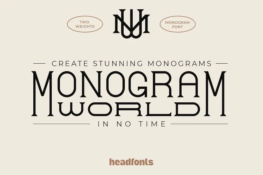 Monogram Dünya -