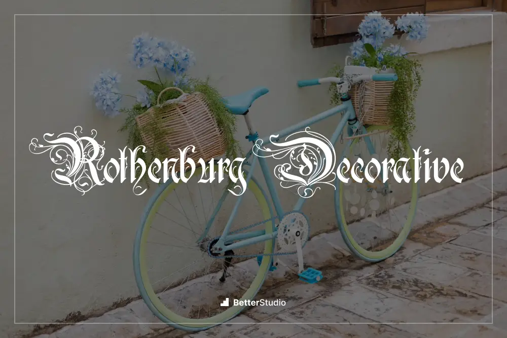 Rotemburgo Decorativo -