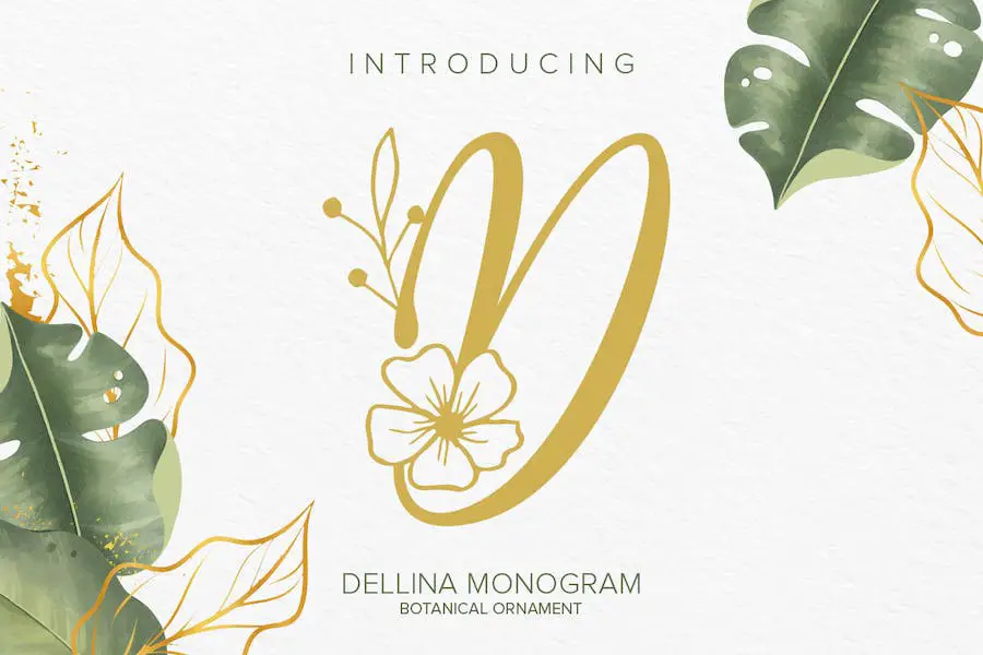 Monograma de Dellina -