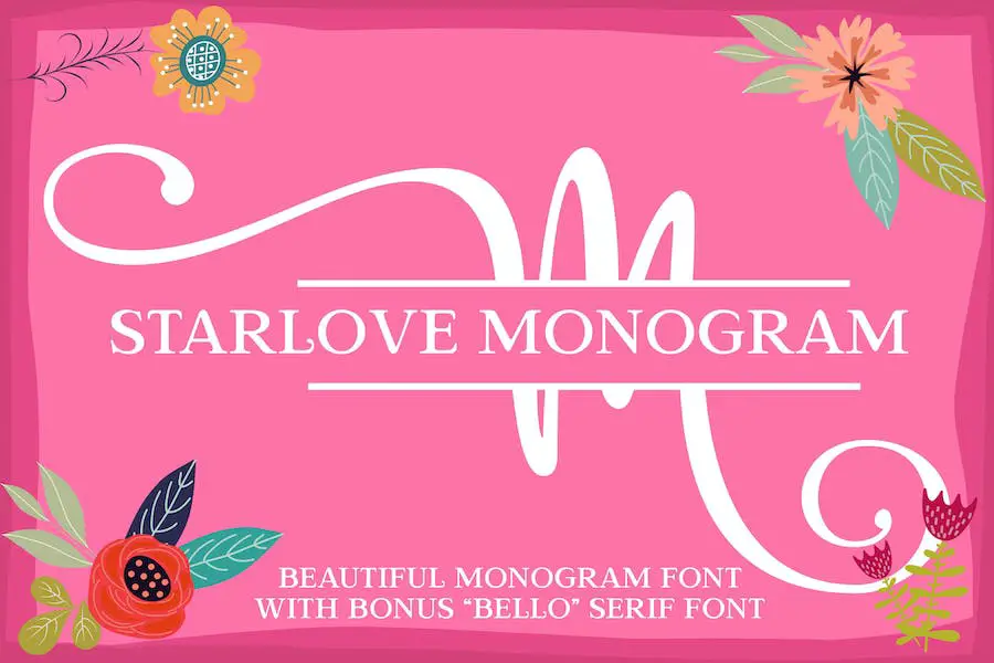 Starlove Monogramı -