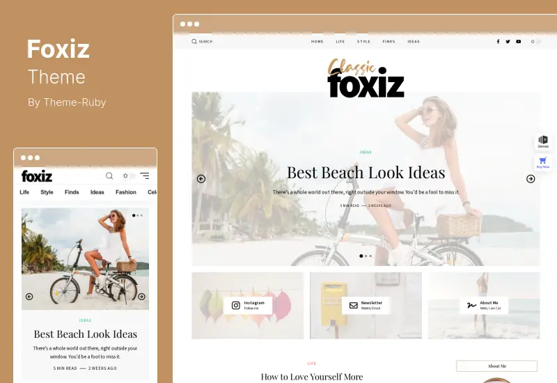 Motyw Foxiz — motyw WordPress z gazetami i czasopismami