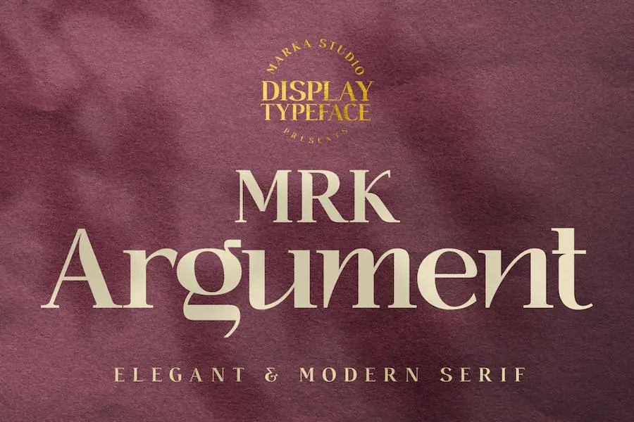 Argumentation MRK -