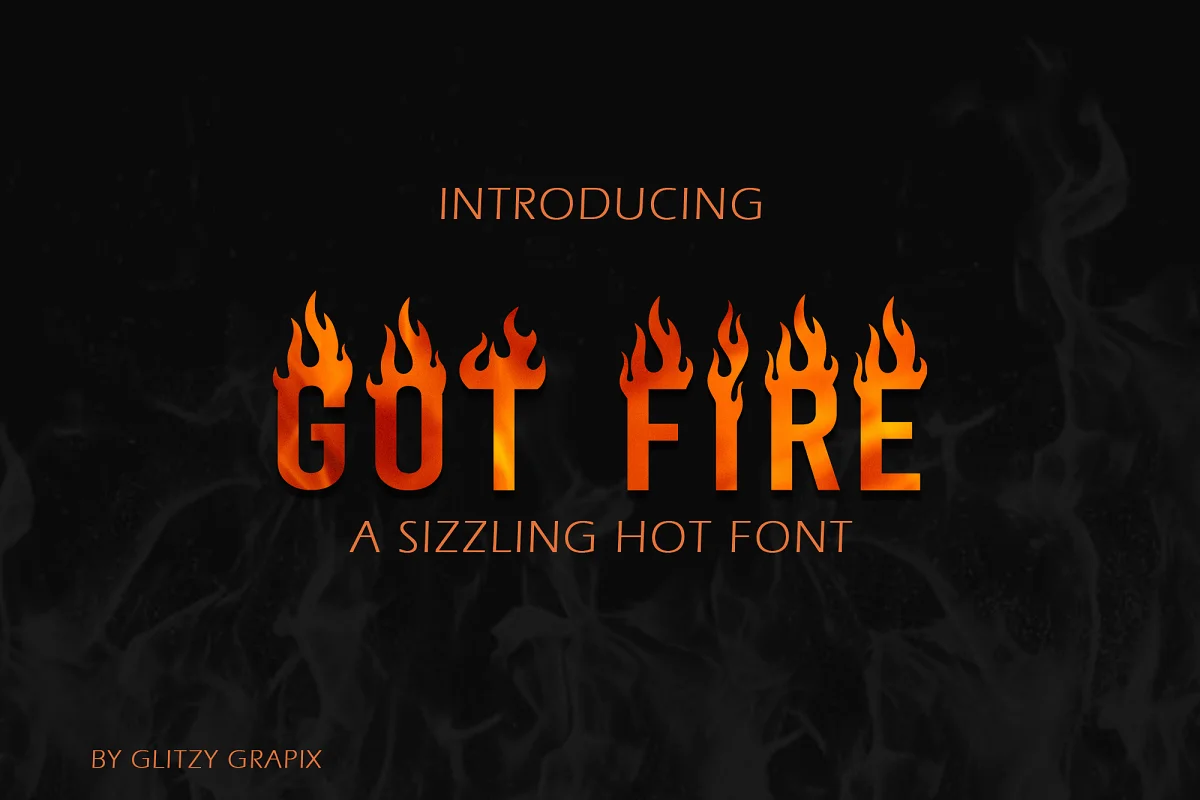 Got Fire-Schriftart -