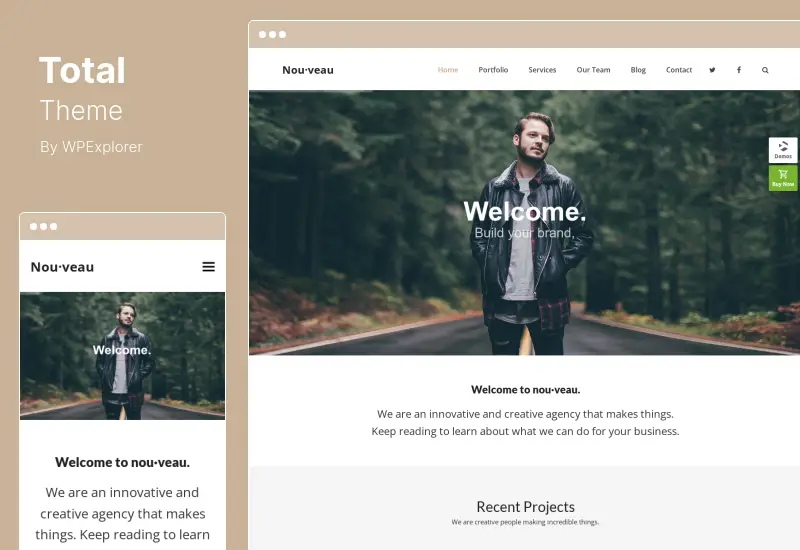 Total Theme - Tema WordPress Serbaguna yang Responsif