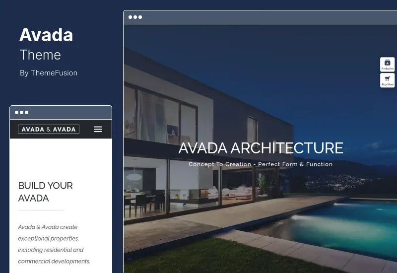 Tema Avada - Creator de site-uri web pentru tema WordPress și WooCommerce