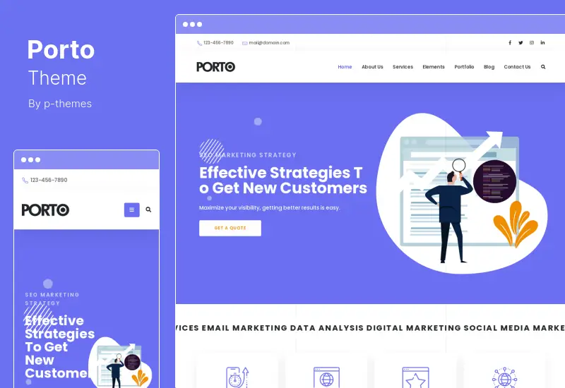 Porto Theme - Tema Multiuso e WooCommerce