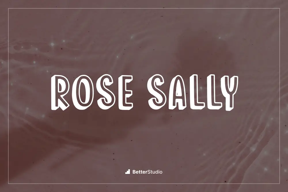 Róża Sally -