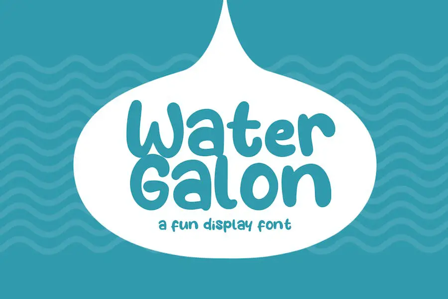 Galon d'eau -