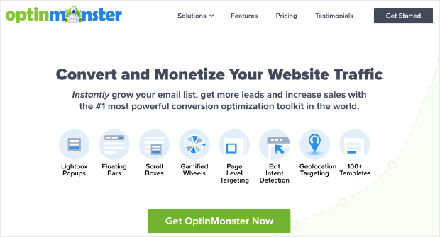 WordPress 电子商务插件 - optinmonster-new-homepage