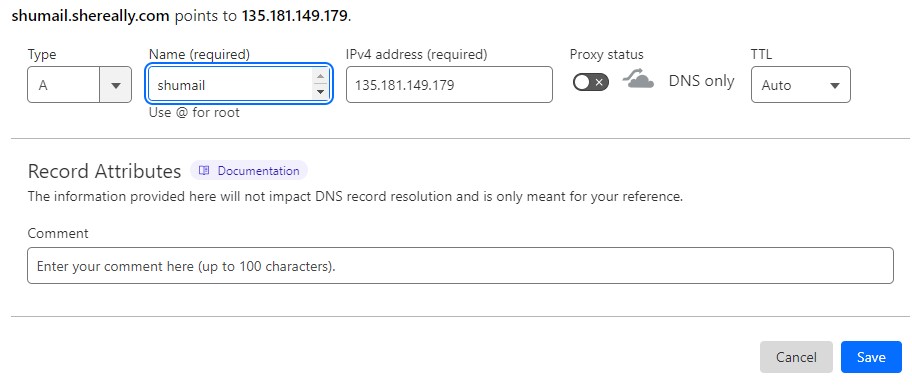 在 Cloudflare 中创建域