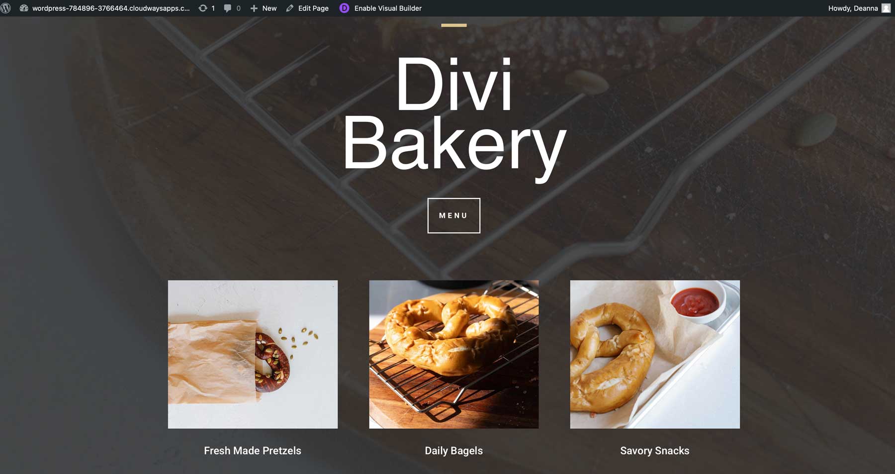 เปิดใช้งาน Divi Visual Builder