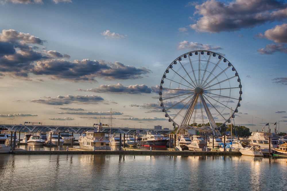 Capital Wheel 距离今年 WCUS 场地仅几分钟路程，可欣赏海港美景