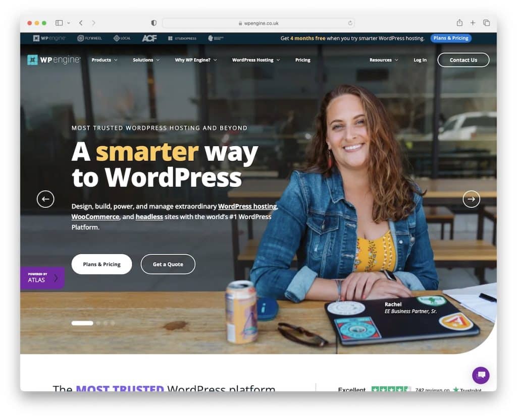 wpengine eu โฮสติ้ง wordpress