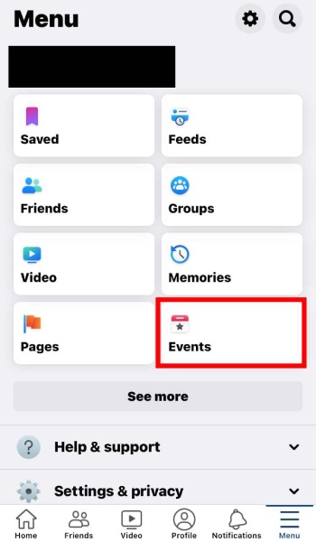 Cómo crear un evento en la aplicación de Facebook: Paso dos