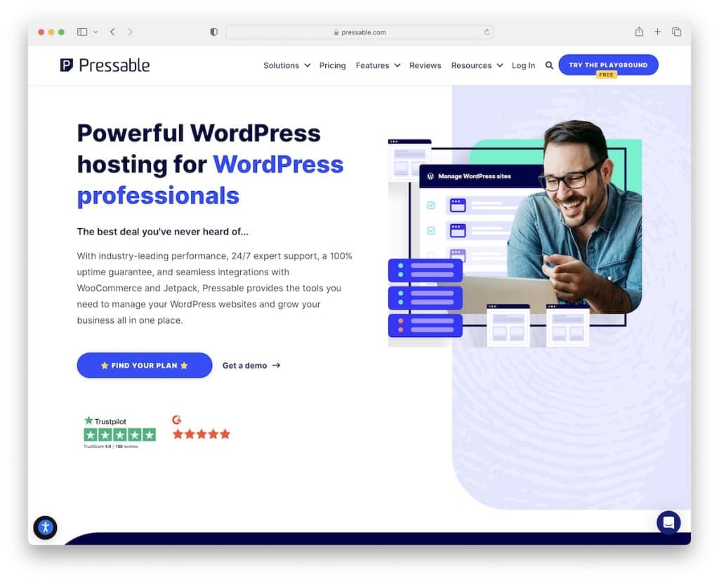 hosting WordPress pressabile ad alto traffico