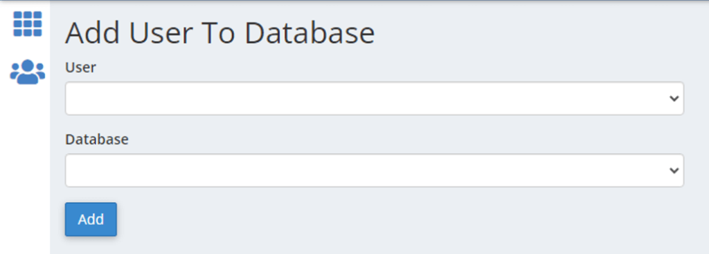 Aggiungi utente al database