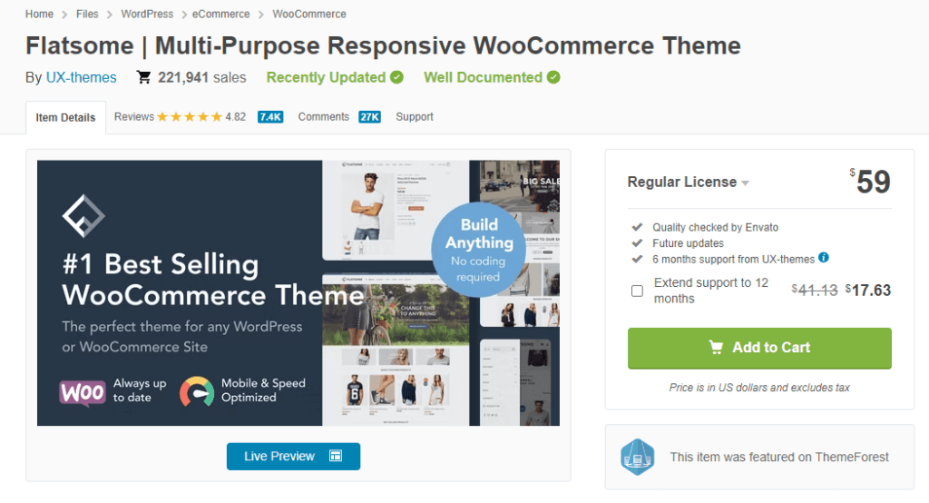 Flatsome WordPress-Theme