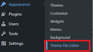 WordPress-Theme-Dateieditor für Benutzerfreundlichkeitsprobleme