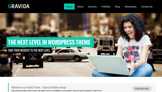 tema corporativo de WordPress