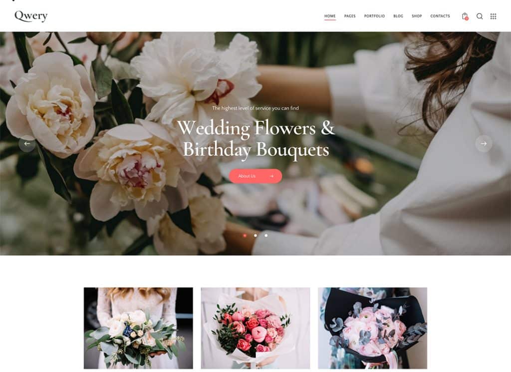 Qwery - 多目的ビジネス WordPress & WooCommerce テーマ + ChatGPT