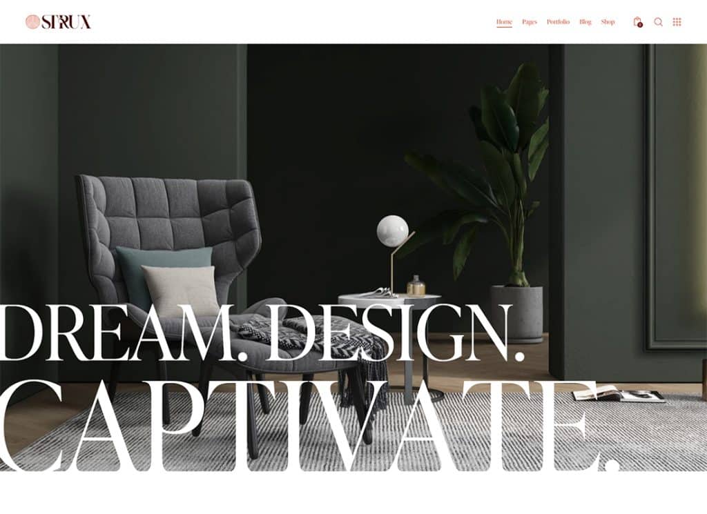 Strux - Tema WordPress per architettura e interior design