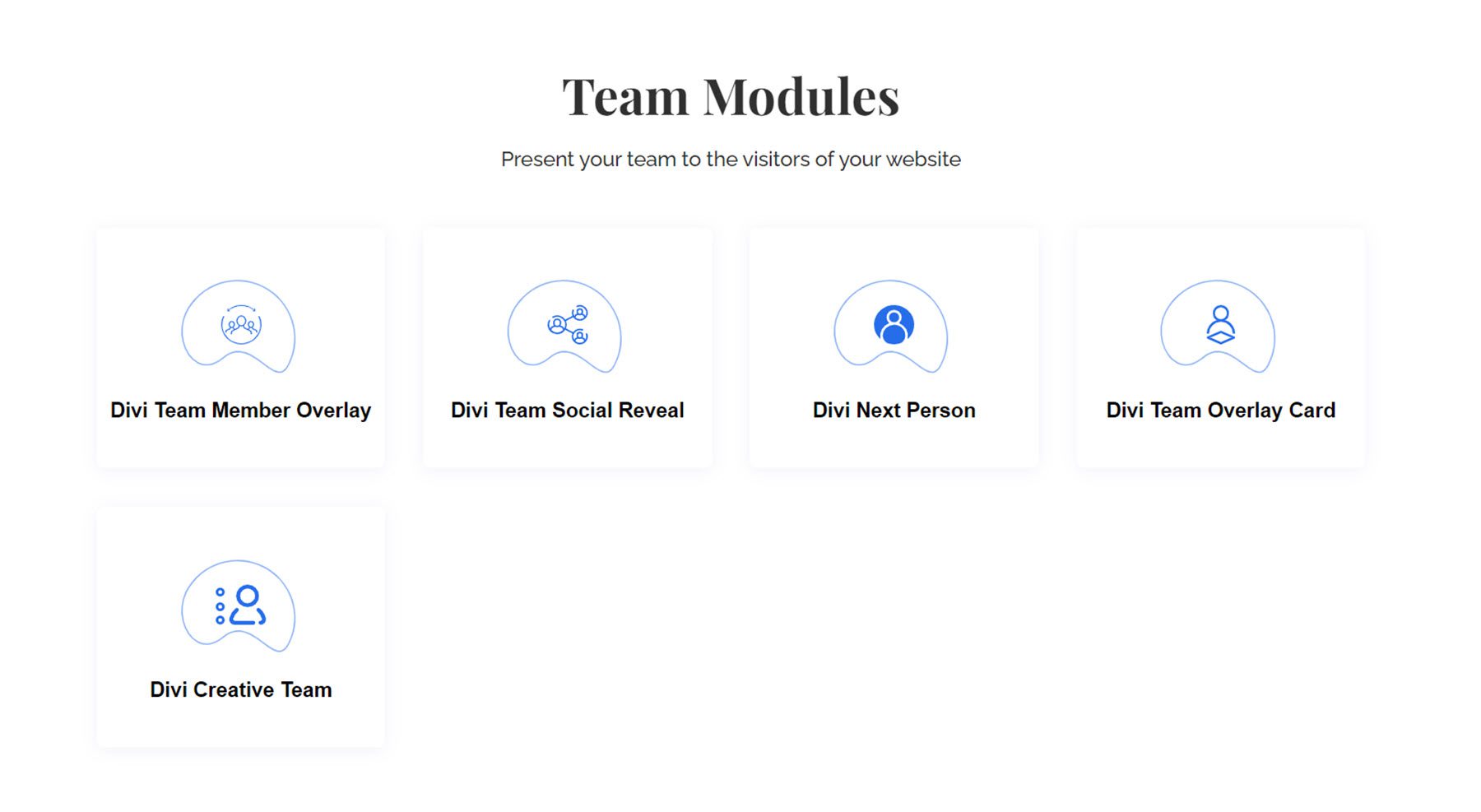 Divi Essential Team-Module