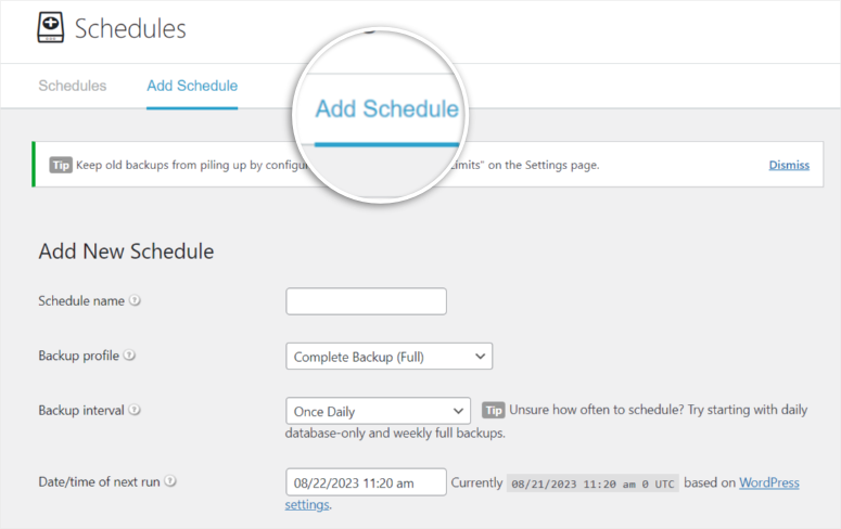 backupbuddy-add-schedules - IsItWP - เครื่องมือตรวจจับธีม WordPress ฟรี backupbuddy ad schedules