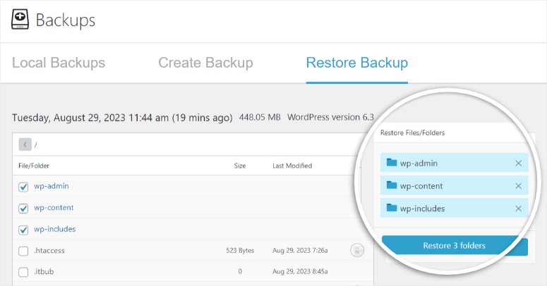 backupbuddy-select-restore-files - IsItWP - เครื่องมือตรวจจับธีม WordPress ฟรี backupbuddy select restore files