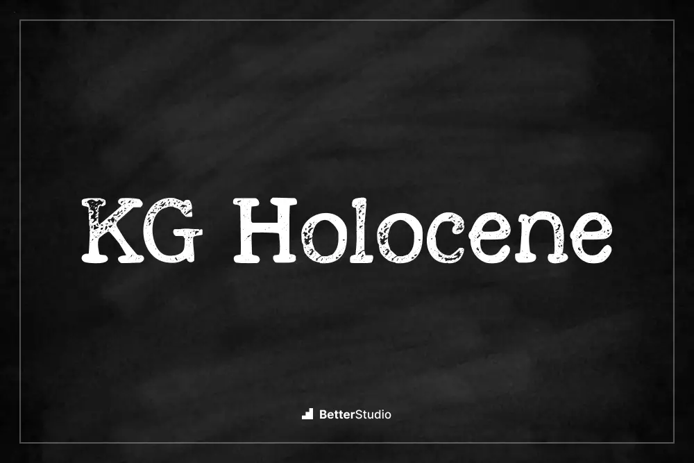 KG Holocène -