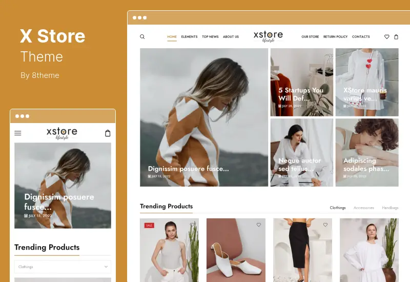 XStore 主题 - 多用途 WooCommerce 主题