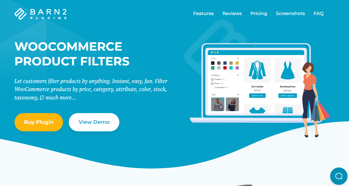 filtres de produits woocommerce par barn2