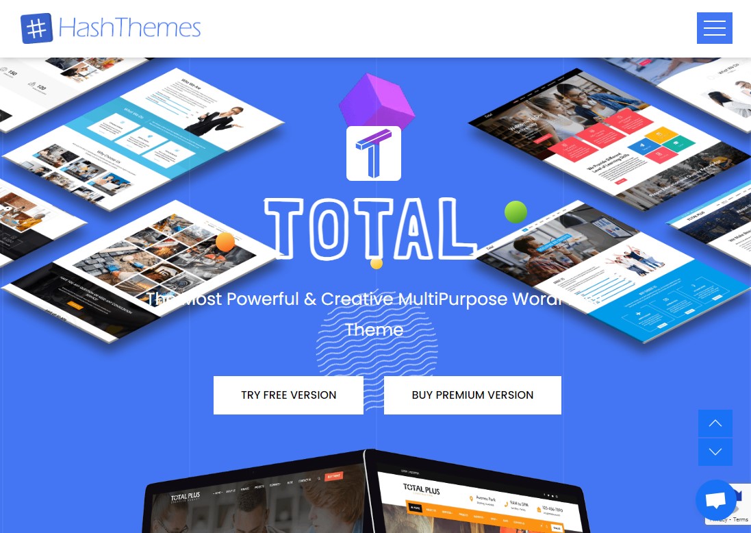 Total – Thème WordPress polyvalent réactif